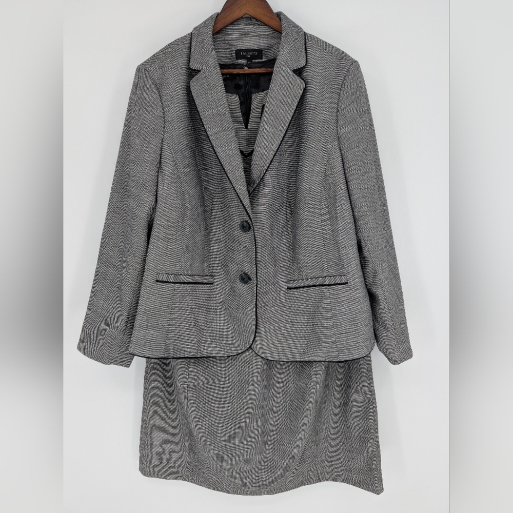 NWT Talbots Plus Sheath Dress & Blazer Jacket Set 20W Business Casual Office